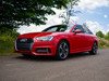 ES#3141518 - 020232ECS01 - Front Bumper Reflector Film Set - Gunsmoke  - Pre-cut Lamin-X film to cover both orange reflectors on the front bumper cover - ECS - Audi