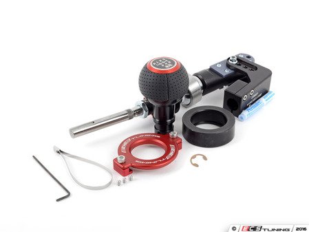 ES#2834823 - 004113ECS01KT - Ultimate Shift Kit - Audi B8 A4/A5/S5/S5 - Includes the ECS Adjustable Short Throw Shifter paired with BFI's Heavy Weight SCHWARZ Shift Knob - ECS / BFI - Audi