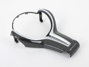 ES#3082602 - 32302345203 - Carbon Fiber M Performance Steering Wheel Cover - Give your interior a performance look with a flash of carbon fiber - Genuine BMW M Performance - BMW