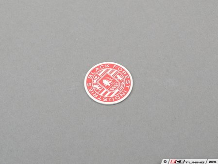 ES#3141666 - IBFI1008 - BFI Crest Coin For Heavy Weight Shift Knobs - Red - Replace the BFI crest on your BFI weighted shift knob with the red version! - Black Forest Industries - Audi Volkswagen