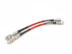 ES#250780 - ECS41056KT - Exact-Fit Stainless Steel Brake Lines - Rear - Set of two lines replaces mid lines over trailing axle. Includes new OEM spring retaining clips. - ECS - 
