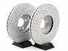 ES#3139044 - 342167932471KT4 - Performance Front Brake Service Kit - The perfect package for every driver focused on performance without sacrificing wheel cleanliness - Assembled By ECS - BMW