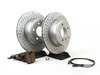 ES#3139045 - 342167932471KT5 - Performance Rear Brake Service Kit - The perfect package for every driver focused on performance without sacrificing wheel cleanliness - Assembled By ECS - BMW