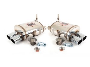 ES#3033196 - 789836.789806 - Supersprint Sport Muffler Set - 100% handcrafted in Italy. Stainless steel construction. Legendary sound! - Supersprint - BMW