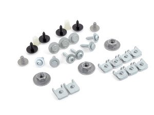 ES#3110010 - 51122410021 - Rear bumper mounting hardware - Includes all the hardware for mounting the rear bumper - Genuine BMW - BMW