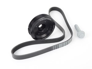 ES#2826031 - 62.10.93 - Accessory Belt kit - with power pulley - Includes performance underdrive pulley,shorter drive belt, and securing hardware - Neuspeed - Volkswagen