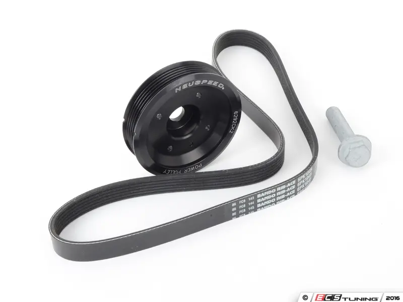 Neuspeed - 62.10.93 - Accessory Belt kit - with power pulley