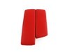 ES#1899539 - 51169134492 - Split Center Armrest - Coral Red Dakota Leather - Featuring a sliding driver's side armrest - Genuine BMW - BMW