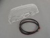 ES#3141562 - 63128382191kit - Headlight Lens With Gasket - Left  - Replacement headlight lens with seal - URO - BMW