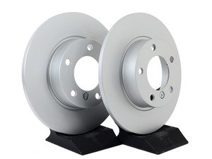 ES#3096665 - 34111160673KT - Front High Carbon Brake Rotors - pair - New rotors are the best way to make sure you keep that factory braking feel. Featuring high carbon composition for long life and resistance to heat-related failures. - Pagid - BMW