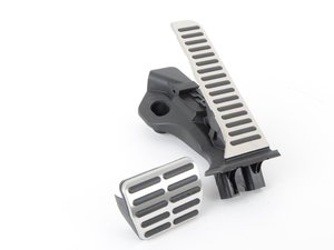 ES#2732931 - 8U1064205 - Pedal Set - Includes the stainless steel throttle and brake pedals - Genuine Volkswagen Audi - Audi