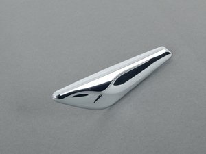 ES#2755453 - 51117338569 - Front Fender Moulding - Left - Chrome trim located on the front left quarter panel. - Genuine BMW - BMW