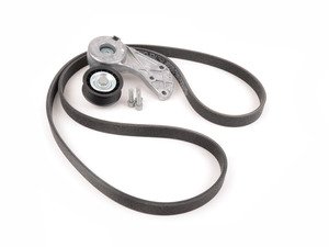 ES#2954110 - 022145933pKT - Accessory Belt Kit - Keep your drive belt tight with a new belt, tensioner, and hardware - Genuine Volkswagen Audi - Volkswagen