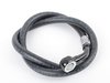 ES#2202582 - 1C0422891C - Power Steering Hose - Hose from Rack to Cooler, one side with banjo fitting the other has a clamp fitting - Genuine Volkswagen Audi - Volkswagen