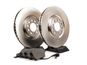 ES#3135653 - 1J0698056KT2 - Economy Front Brake Service Kit (312x25) - Featuring Genuine pads and rotors - Genuine Volkswagen Audi - Volkswagen