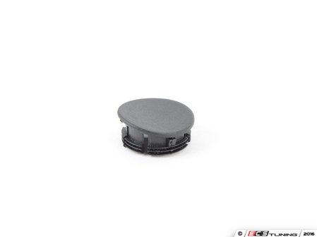 ES#99790 - 51417142057 - Black Door Panel Cover Plug - Left  - Covers the mounting hardware for the door panel - Genuine BMW - BMW