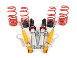 ES#11839 - 29220-1 - Street Performance Coilover Kit - Unrivaled comfort and performance. Average lowering of 1.25"-2.5"F 0.75"-2.0"R - H&R - Audi