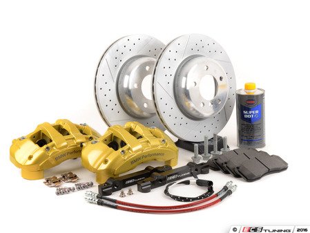 ES#2598719 - 000249ECS01KT - ECS 6-Piston Front Big Brake Kit (338x26)  - Give your BMW incredible stopping power! - Assembled By ECS - BMW