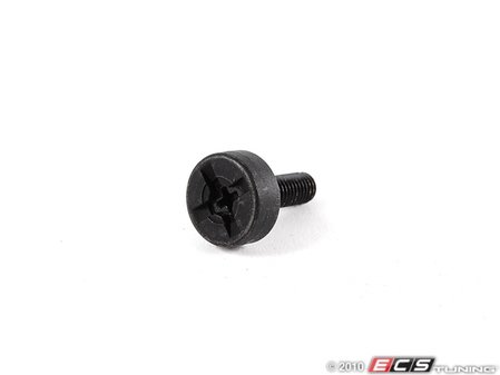 ES#4156 - 8N0103531 - Locking Screw-Priced Each - (NO LONGER AVAILABLE) - Machine screw with Phillips head & plastic cover, for L&R front plastic covers in engine compartment - Genuine Volkswagen Audi - 