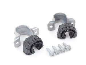 ES#2588454 - 1K0511327ASKT1 - Rear Sway Bar Installation Kit - All the clamps, bushings and bolts you need - Genuine Volkswagen Audi - Volkswagen