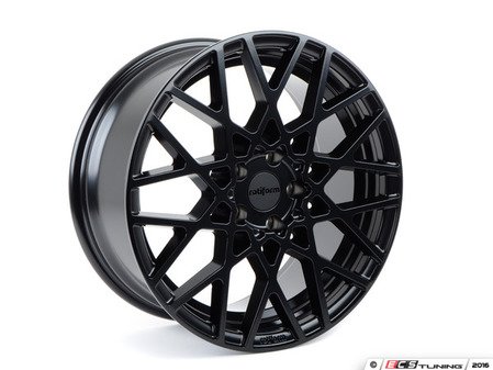 ES#2837098 - BLQ-3bKT - 18" Rotiform BLQ Wheels - Set Of Four - 18x8.5 ET45 5X112 66.6CB - Matte Black - Rotiform - Audi BMW Mercedes Benz MINI