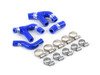 ES#3130098 - 010377ECS01-03 -  Silicone Vacuum Hose Kit - Blue - Sleek, heavy duty silicone vacuum hoses to eliminate cracked lines or to dress up any 1.8T engine bay! - ECS - Volkswagen