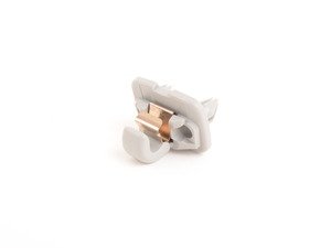 ES#3015669 - 8W0857562A1YE - Sun Visor Clip - Silver - Priced Each - Fits the left or right side - Genuine Volkswagen Audi - Audi