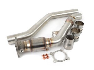 ES#3143688 - DPK0019 - 3" Cast Down-Pipe Kit  - (NO LONGER AVAILABLE) - Down pipe with high flow catalytic converter - APR - 