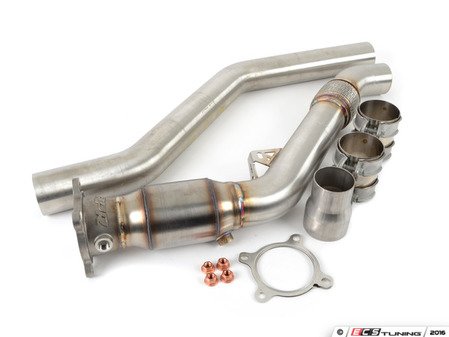 ES#3143688 - DPK0019 - 3" Cast Down-Pipe Kit  - (NO LONGER AVAILABLE) - Down pipe with high flow catalytic converter - APR - 