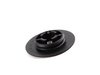 ES#11473 - 3C00617959B9 - Round Floor Mat Securing Hardware Set - Black - For cars that need round floor mat retainers - Genuine Volkswagen Audi - Volkswagen