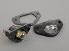 ES#1403516 - 91163162004 - License Plate Light Assembly - Priced Each - Complete replacement housing with bulb - Two required - Genuine Porsche - Porsche