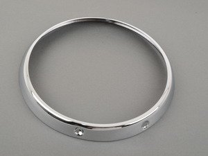 ES#2598379 - 91163193300 - Chrome Headlamp Retaining Ring - Priced Each - Headlamp ring for H4-style headlamps - Two required - URO - Porsche