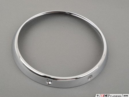 ES#2598379 - 91163193300 - Chrome Headlamp Retaining Ring - Priced Each - Headlamp ring for H4-style headlamps - Two required - URO - Porsche