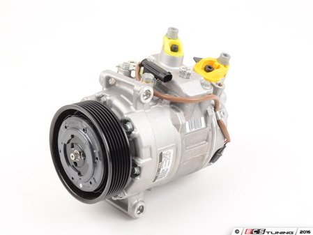 ES#2848176 - 64529195721 - Air Conditioning Compressor - New With Clutch - Keep your cool - Denso - BMW