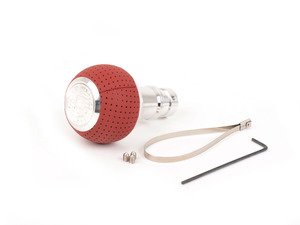 ES#3141681 - GS2M - Magma Red Air Leather - Machined Finish  - Weighing in at approximately 215 grams the added inertial mass makes shifting effort substantially less while speeding up the process at the same time. - Black Forest Industries - Audi Volkswagen