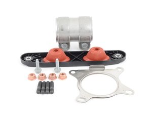 ES#2594031 - N0445203KT2 - Catalytic Converter / Downpipe Installation Kit - Includes the necessary parts and hardware for installation - Genuine Volkswagen Audi - Audi