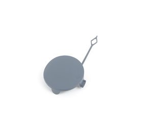 ES#2755391 - 51118063105 - Front tow hook cover - Primed and ready for paint - Genuine BMW - BMW