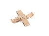 ES#417440 - 7L6698269C - Rear brake pad securing kit - Services one side - Genuine Volkswagen Audi - Volkswagen