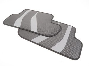 ES#2923157 - 51472365222 - M Performance floor mats - Rear - (NO LONGER AVAILABLE) - Textile light weight floor mats - Genuine BMW M Performance - 