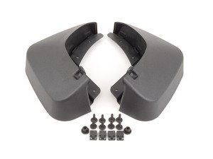 ES#2912986 - 8U0075106 - Mud Flaps - Rear - Keep your paint protected with a set of mud flaps - Genuine Volkswagen Audi - Audi