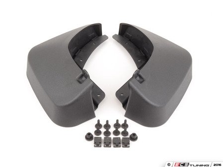 ES#2912986 - 8U0075106 - Mud Flaps - Rear - Keep your paint protected with a set of mud flaps - Genuine Volkswagen Audi - Audi