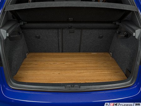 ES#3129595 - 018543ECS01-02 - Wood Trunk Floor - Teak - (NO LONGER AVAILABLE) - No more DIY! Add uniqueness to your MK5 GTI/Rabbit/R32 and transform your hatch in seconds with our ready-to-install Wood Trunk Floor! - ECS - 