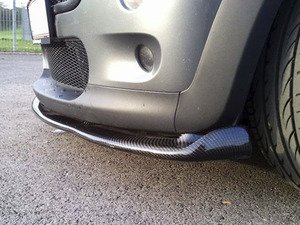 ES#3146197 - 1211250150 - Carbon Fiber Front Splitter - (NO LONGER AVAILABLE) - Class II carbon fiber front splitter for MINI Cooper S - Racing Dynamics - 
