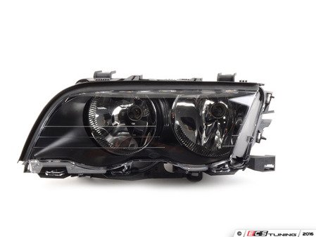 ES#253251 - 63126906495 - E46 Halogen Headlight Assembly - Left - Complete headlight assembly for models that originally came with ZKW brand headlights - ZKW - BMW