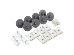 ES#2770654 - 2029900236KT2 - Belly Pan Installation Hardware Kit - All of the hardware you need to install a new belly pan - Genuine Mercedes Benz - Mercedes Benz