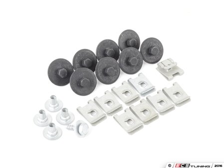 ES#2770654 - 2029900236KT2 - Belly Pan Installation Hardware Kit - All of the hardware you need to install a new belly pan - Genuine Mercedes Benz - Mercedes Benz