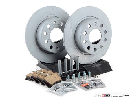 ES#2966570 - 5C0615601KT3 - Rear Brake Service Kit (253x10) - Everything you need to service your brakes in an afternoon - Assembled By ECS - Volkswagen
