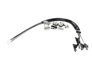 ES#2587553 - 41618175001VKT - Hood Release Kit - Everything you need to service your hood release system including hardware - Genuine BMW - BMW