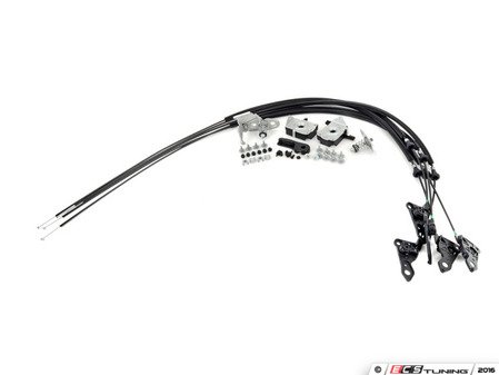 ES#2587553 - 41618175001VKT - Hood Release Kit - Everything you need to service your hood release system including hardware - Genuine BMW - BMW