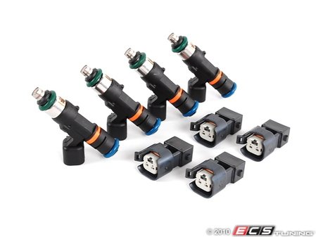 ES#1899400 - injb550 - 550cc Fuel Injectors - Set Of Four - Compatible with BT software applications. Includes injector plug adapters - Bosch - Audi Volkswagen MINI